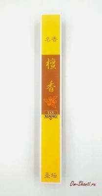 Аромапалочки Вечерний Сандал, Красный и Белый Сандал, безосновные, 25см, Китай